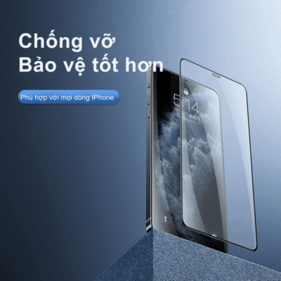 Kính Cường Lực Remax GL-27 Full Viền - Trong Suốt, Chống Vỡ, Chống Vân Tay Cao Cấp Kính Cường Lực Remax GL-27 Full Viền - Trong Suốt, Chống Vỡ, Chống Vân Tay Cao Cấp - Bảo vệ tối ưu màn hình điện thoại của bạn với kính cường lực <strong>Remax GL-27</strong> cao cấp. Được thiết kế full viền, <strong>Remax GL-27</strong> mang lại khả năng chống vỡ vượt trội, bảo vệ màn hình khỏi va đập và trầy xước. Với độ trong suốt tuyệt đối, hình ảnh hiển thị sắc nét như nguyên bản, cùng khả năng chống vân tay hiệu quả, giữ cho màn hình luôn sạch sẽ. Dễ dàng dán, không bong tróc, <strong>Remax GL-27</strong> là lựa chọn hoàn hảo.