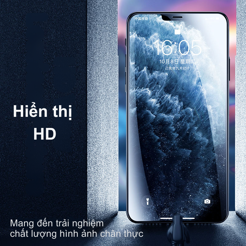 Kính Cường Lực Remax GL-27 Full Viền - Trong Suốt, Chống Vỡ, Chống Vân Tay Cao Cấp Kính Cường Lực Remax GL-27 Full Viền - Trong Suốt, Chống Vỡ, Chống Vân Tay Cao Cấp - Hình ảnh 5