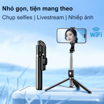 Gậy Chụp Ảnh Tripod Remax P17 - Xoay 360°, Dài 1.3M, Nhỏ Gọn Gậy Chụp Ảnh Tripod Remax P17 - Xoay 360°, Dài 1.3M, Nhỏ Gọn - Nâng tầm khả năng nhiếp ảnh và quay video của bạn với gậy chụp ảnh kiêm tripod <strong>Remax P17</strong> đa năng. Với chiều dài mở rộng lên đến 1.3M và khả năng xoay 360 độ linh hoạt, <strong>Remax P17</strong> giúp bạn dễ dàng ghi lại mọi khoảnh khắc từ mọi góc độ. Thiết kế chắc chắn, dễ dàng chuyển đổi giữa chế độ gậy selfie và tripod, <strong>Remax P17</strong> tương thích với mọi loại điện thoại và camera nhỏ gọn. Nhỏ gọn, tiện lợi và ổn định, <strong>Remax P17</strong> là phụ kiện hoàn hảo cho vlogger, streamer và những người đam mê du lịch.