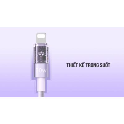 Cáp Sạc Nhanh Remax RC-C163 Type-C to Lightning 30W Dài 1.2M - Nâng tầm trải nghiệm sạc cho thiết bị Apple của bạn với cáp <strong>Remax RC-C163</strong> Type-C to Lightning 30W. Hỗ trợ sạc nhanh Power Delivery (PD) lên đến 30W, <strong>Remax RC-C163</strong> giúp nạp đầy năng lượng cho iPhone và iPad chỉ trong chớp mắt. Với thiết kế bọc dù siêu bền, chống đứt gãy và chống rối hiệu quả, <strong>Remax RC-C163</strong> đảm bảo tuổi thọ lâu dài. Tương thích hoàn hảo, truyền dữ liệu ổn định và an toàn tuyệt đối, <strong>Remax RC-C163</strong> là lựa chọn lý tưởng cho mọi nhu cầu sạc của bạn.