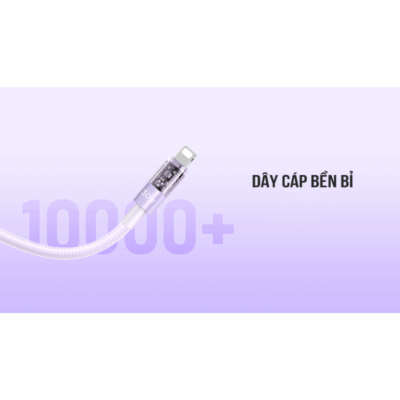 Cáp Sạc Nhanh Remax RC-C163 Type-C to Lightning 30W Dài 1.2M - Nâng tầm trải nghiệm sạc cho thiết bị Apple của bạn với cáp <strong>Remax RC-C163</strong> Type-C to Lightning 30W. Hỗ trợ sạc nhanh Power Delivery (PD) lên đến 30W, <strong>Remax RC-C163</strong> giúp nạp đầy năng lượng cho iPhone và iPad chỉ trong chớp mắt. Với thiết kế bọc dù siêu bền, chống đứt gãy và chống rối hiệu quả, <strong>Remax RC-C163</strong> đảm bảo tuổi thọ lâu dài. Tương thích hoàn hảo, truyền dữ liệu ổn định và an toàn tuyệt đối, <strong>Remax RC-C163</strong> là lựa chọn lý tưởng cho mọi nhu cầu sạc của bạn.