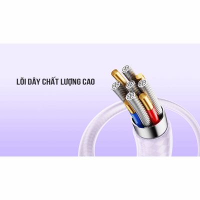 Cáp Sạc Nhanh Remax RC-C163 Type-C to Lightning 30W Dài 1.2M - Nâng tầm trải nghiệm sạc cho thiết bị Apple của bạn với cáp <strong>Remax RC-C163</strong> Type-C to Lightning 30W. Hỗ trợ sạc nhanh Power Delivery (PD) lên đến 30W, <strong>Remax RC-C163</strong> giúp nạp đầy năng lượng cho iPhone và iPad chỉ trong chớp mắt. Với thiết kế bọc dù siêu bền, chống đứt gãy và chống rối hiệu quả, <strong>Remax RC-C163</strong> đảm bảo tuổi thọ lâu dài. Tương thích hoàn hảo, truyền dữ liệu ổn định và an toàn tuyệt đối, <strong>Remax RC-C163</strong> là lựa chọn lý tưởng cho mọi nhu cầu sạc của bạn.