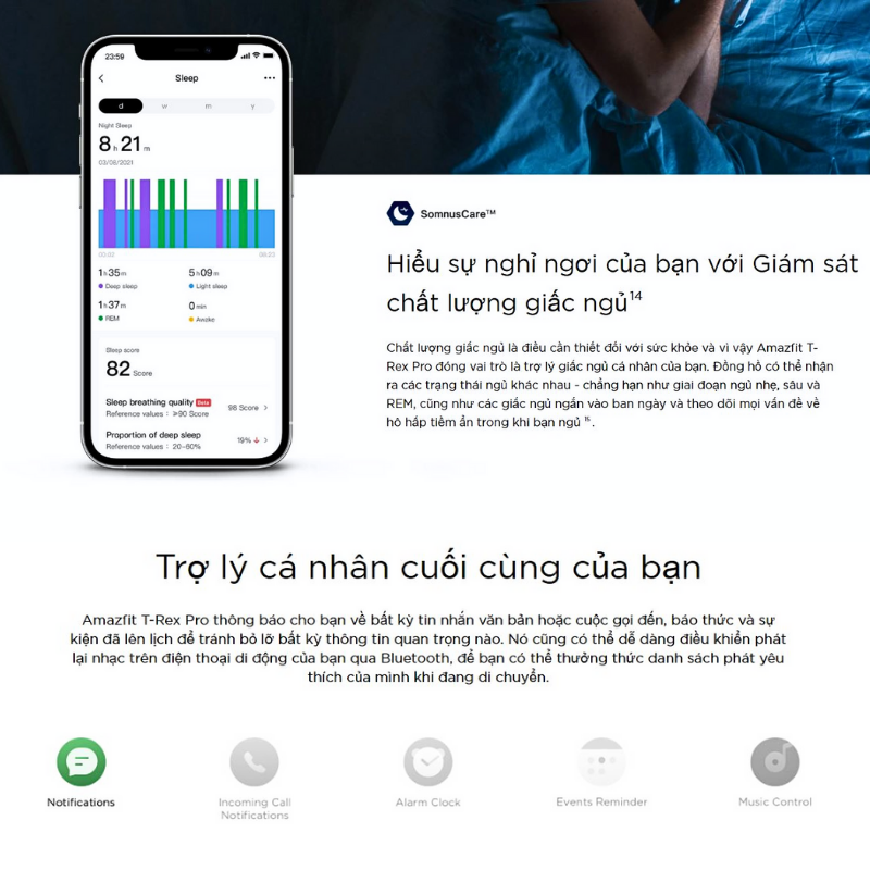 Đồng hồ thông minh Amazfit T-Rex Pro - Bền bỉ vượt giới hạn, chinh phục mọi thử thách Đồng hồ thông minh Amazfit T-Rex Pro - Bền bỉ vượt giới hạn, chinh phục mọi thử thách - Hình ảnh 7