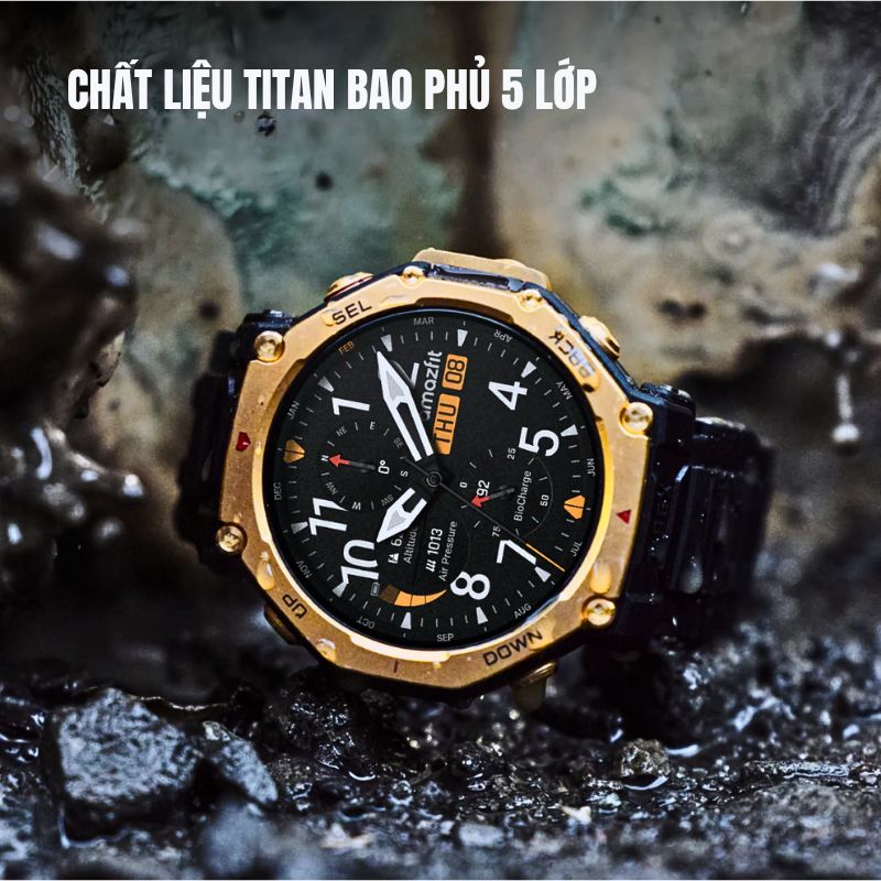 Đồng hồ thông minh Amazfit T-Rex 3 Pro - Vô song sức mạnh, đỉnh cao công nghệ, chinh phục mọi giới hạn Đồng hồ thông minh Amazfit T-Rex 3 Pro - Vô song sức mạnh, đỉnh cao công nghệ, chinh phục mọi giới hạn - Hình ảnh 6