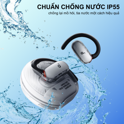 Tai nghe thể thao Anker Soundcore V40i - A3878, thiết kế trong suốt, chống nước IP55, trải nghiệm dễ chịu ấn tượng Tai nghe thể thao Anker Soundcore V40i - A3878, thiết kế trong suốt, chống nước IP55, trải nghiệm dễ chịu ấn tượng