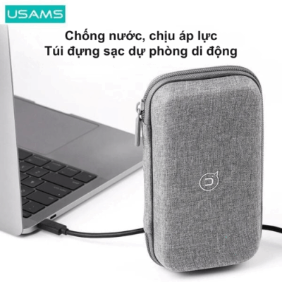 Túi Đựng Phụ Kiện Công Nghệ Đa Năng USAMS ZB263 – Chống Sốc, Kháng Nước, Tổ Chức Gọn Gàng Thiết Bị Điện Tử - Bạn thường xuyên mang theo sạc, cáp, tai nghe hay pin dự phòng nhưng ngại chúng bị lộn xộn, hư hại? USAMS ZB263 chính là giải pháp lý tưởng! Chiếc túi đựng phụ kiện công nghệ đa năng này được thiết kế để bảo vệ tối ưu các thiết bị điện tử nhỏ của bạn. Với chất liệu cao cấp chống sốc và kháng nước, USAMS ZB263 đảm bảo mọi thứ bên trong luôn an toàn trước va đập hay ẩm ướt. Ngăn chứa thông minh giúp bạn tổ chức mọi phụ kiện một cách gọn gàng, dễ tìm. Nhỏ gọn, tiện lợi và bền bỉ, USAMS ZB263 là người bạn đồng hành hoàn hảo cho mọi chuyến đi, từ công tác đến du lịch hay sử dụng hàng ngày.