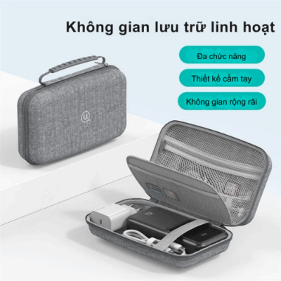 Túi Đựng Phụ Kiện Công Nghệ USAMS ZB290 Portable Storage Bag Chống Thấm Nước, Chống Va Đập, Tiện Lợi Mang Theo - <p>Bạn đang tìm kiếm một giải pháp hoàn hảo để bảo vệ và sắp xếp gọn gàng các phụ kiện công nghệ của mình? USAMS ZB290 chính là lựa chọn lý tưởng! Chiếc túi đựng phụ kiện đa năng này được thiết kế với khả năng chống thấm nước và chống va đập vượt trội, đảm bảo an toàn tuyệt đối cho sạc, cáp, tai nghe, pin dự phòng và nhiều thiết bị khác. Với thiết kế nhỏ gọn, tiện lợi mang theo, USAMS ZB290 giúp bạn dễ dàng tổ chức mọi thứ, không còn tình trạng lộn xộn hay hư hại. Hãy sở hữu ngay USAMS ZB290 để trải nghiệm sự tiện lợi và an tâm trên mọi hành trình!</p>