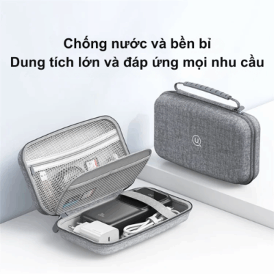Túi Đựng Phụ Kiện Công Nghệ USAMS ZB290 Portable Storage Bag Chống Thấm Nước, Chống Va Đập, Tiện Lợi Mang Theo - <p>Bạn đang tìm kiếm một giải pháp hoàn hảo để bảo vệ và sắp xếp gọn gàng các phụ kiện công nghệ của mình? USAMS ZB290 chính là lựa chọn lý tưởng! Chiếc túi đựng phụ kiện đa năng này được thiết kế với khả năng chống thấm nước và chống va đập vượt trội, đảm bảo an toàn tuyệt đối cho sạc, cáp, tai nghe, pin dự phòng và nhiều thiết bị khác. Với thiết kế nhỏ gọn, tiện lợi mang theo, USAMS ZB290 giúp bạn dễ dàng tổ chức mọi thứ, không còn tình trạng lộn xộn hay hư hại. Hãy sở hữu ngay USAMS ZB290 để trải nghiệm sự tiện lợi và an tâm trên mọi hành trình!</p>