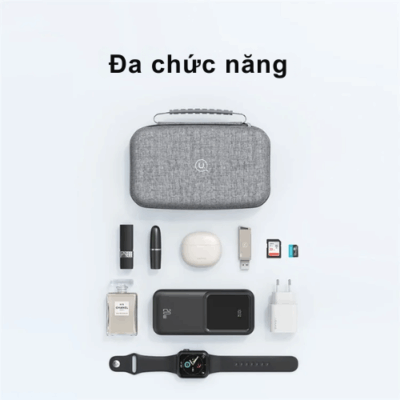 Túi Đựng Phụ Kiện Công Nghệ USAMS ZB290 Portable Storage Bag Chống Thấm Nước, Chống Va Đập, Tiện Lợi Mang Theo - <p>Bạn đang tìm kiếm một giải pháp hoàn hảo để bảo vệ và sắp xếp gọn gàng các phụ kiện công nghệ của mình? USAMS ZB290 chính là lựa chọn lý tưởng! Chiếc túi đựng phụ kiện đa năng này được thiết kế với khả năng chống thấm nước và chống va đập vượt trội, đảm bảo an toàn tuyệt đối cho sạc, cáp, tai nghe, pin dự phòng và nhiều thiết bị khác. Với thiết kế nhỏ gọn, tiện lợi mang theo, USAMS ZB290 giúp bạn dễ dàng tổ chức mọi thứ, không còn tình trạng lộn xộn hay hư hại. Hãy sở hữu ngay USAMS ZB290 để trải nghiệm sự tiện lợi và an tâm trên mọi hành trình!</p>