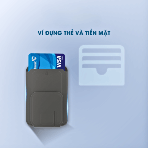 Ví Zagg Essentials Snap Wallet Kickstand - Ví MagSafe đa năng & Chân đế tiện lợi - Hình ảnh 5