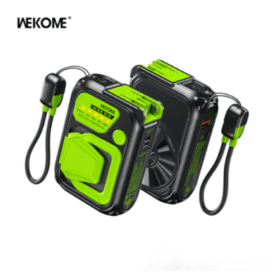Sạc Dự Phòng Không Dây WEKOME WP-89 Tích Hợp Chân Cắm Sạc, Chân Đế Tiện Lợi, Sạc Nhanh 22.5W Kèm Cáp C To L - Mang theo nguồn năng lượng dồi dào mọi lúc mọi nơi với Sạc dự phòng WEKOME WP-89. Với dung lượng lớn và thiết kế thời trang, WEKOME WP-89 là người bạn đồng hành lý tưởng cho smartphone, tablet và các thiết bị di động khác của bạn. Tích hợp nhiều cổng sạc và công nghệ sạc nhanh, sản phẩm đảm bảo thiết bị của bạn luôn được nạp đầy pin một cách hiệu quả và an toàn. Vỏ ngoài bền bỉ, chống trầy xước và các tính năng bảo vệ thông minh giúp bạn yên tâm sử dụng. Đừng bỏ lỡ cơ hội sở hữu WEKOME WP-89 để tận hưởng sự tiện lợi không giới hạn.