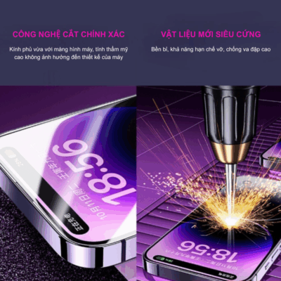 Kính Cường Lực WK KINKONG WTP-068 – Trong Suốt, Chống Trầy Xước, Full Viền Màn Hình, Bảo Vệ Toàn Diện Điện Thoại Dành Cho IPhone - Bạn muốn bảo vệ màn hình điện thoại khỏi va đập, trầy xước mà vẫn giữ nguyên vẻ đẹp hiển thị? WTP-068 chính là giải pháp hoàn hảo! Kính cường lực WK KINKONG WTP-068 được thiết kế siêu trong suốt, đảm bảo hình ảnh sắc nét và màu sắc chân thực. Với độ cứng vượt trội, WTP-068 chống trầy xước hiệu quả từ các vật sắc nhọn. Đặc biệt, thiết kế full viền màn hình giúp bảo vệ toàn diện, ôm sát từng đường cong của điện thoại, mang lại cảm giác liền mạch như không dán. Dễ dàng lắp đặt và bền bỉ, WTP-068 là lựa chọn tối ưu để giữ cho màn hình điện thoại của bạn luôn như mới.