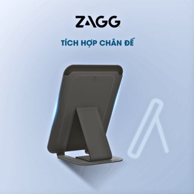 Ví ZAGG Essentials – Thiết Kế Tối Giản, Bảo Vệ Tối Ưu Cho Cuộc Sống Năng Động - Khám phá sự kết hợp hoàn hảo giữa phong cách và chức năng với Ví ZAGG Essentials. Được thiết kế dành riêng cho những người yêu thích sự tối giản nhưng không muốn thỏa hiệp về độ bền, chiếc ví này là người bạn đồng hành lý tưởng cho cuộc sống hiện đại. Với chất liệu cao cấp và đường may tỉ mỉ, ZAGG Essentials không chỉ mang đến vẻ ngoài thanh lịch mà còn bảo vệ an toàn cho các vật dụng cá nhân quan trọng của bạn. Dù bạn là sinh viên, nhân viên văn phòng hay tín đồ du lịch, Ví ZAGG Essentials sẽ giúp bạn sắp xếp mọi thứ gọn gàng và dễ dàng truy cập.
