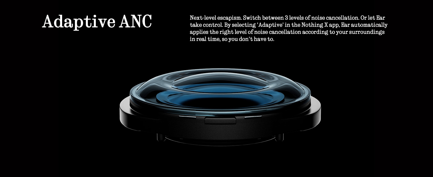 Tai nghe Bluetooth Nothing Ear B171, Driver 11mm, ANC 45dB, Hi-Res Audio, Pin 40.5H, Sạc Không Dây 1