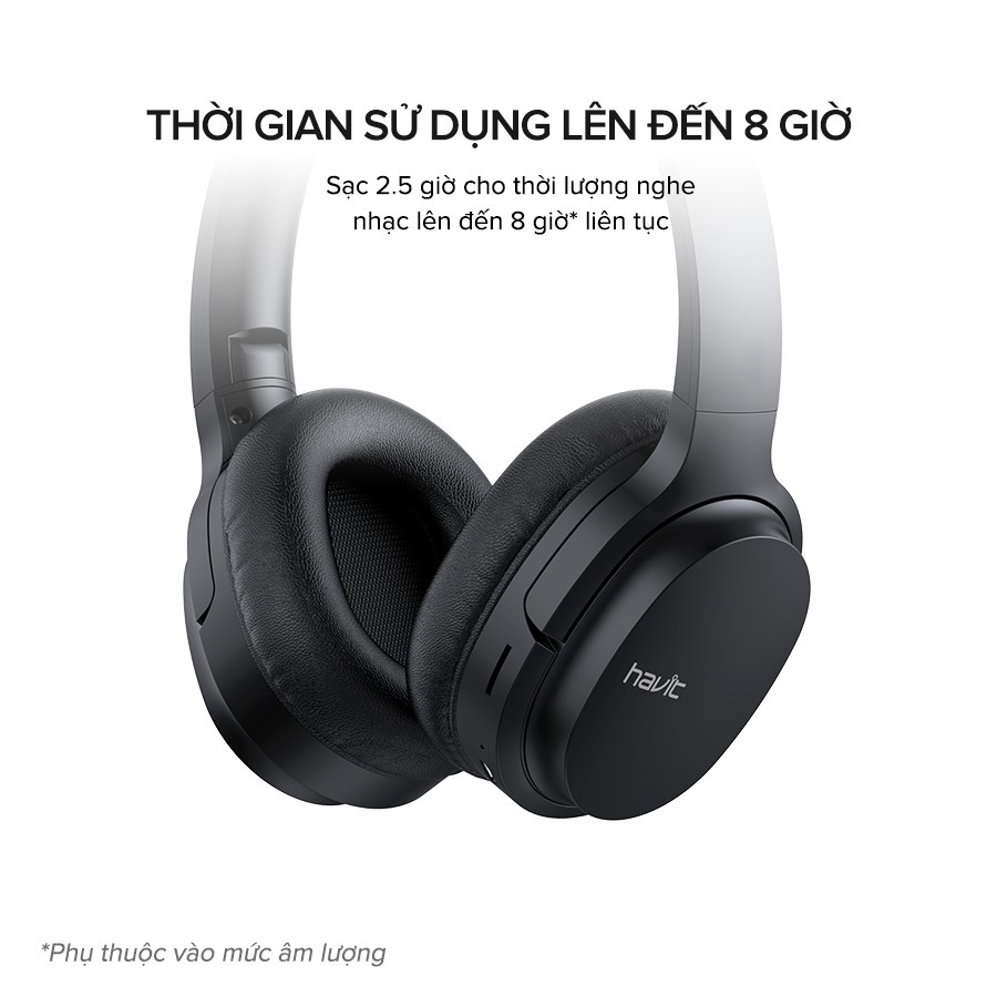 Tai Nghe Headphone HAVIT i62, Driver 40mm, Bluetooth 5.0, Gập Gọn 90, Nghe Đến 20H - Hàng Chính Hãng Tai Nghe Headphone HAVIT i62, Driver 40mm, Bluetooth 5.0, Gập Gọn 90, Nghe Đến 20H - Hàng Chính Hãng - Hòa mình vào thế giới âm nhạc sống động và tận hưởng sự thoải mái suốt cả ngày dài với tai nghe headphone <strong>HAVIT i62</strong>. Được trang bị màng loa lớn 40mm, sản phẩm mang đến chất âm bùng nổ với dải bass sâu lắng, mạnh mẽ. Thiết kế công thái học với đệm tai siêu mềm mại đảm bảo cảm giác đeo dễ chịu, không gây đau mỏi. Tận hưởng đến 20 giờ nghe nhạc không gián đoạn nhờ kết nối Bluetooth 5.0 ổn định và tiết kiệm năng lượng. Đặc biệt, thiết kế gập gọn 90° độc đáo giúp bạn dễ dàng cất giữ và mang theo mọi lúc mọi nơi. <strong>HAVIT i62</strong> là người bạn đồng hành lý tưởng cho công việc, học tập và mọi hành trình.