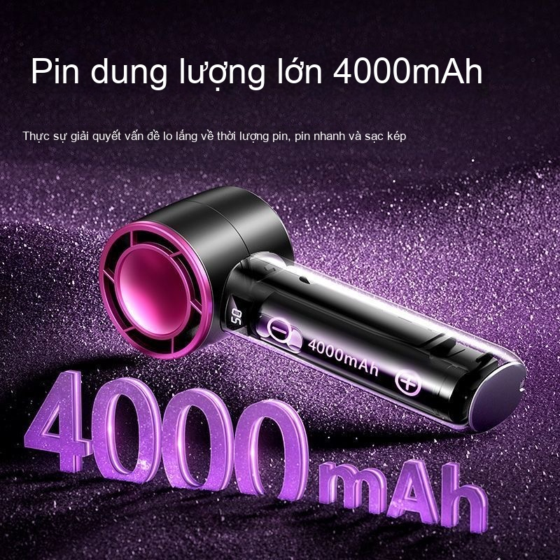Quạt Cầm Tay Mini REMAX F32, Pin 4000mAh, Điều Chỉnh 100 Mức Gió, Động Cơ Không Chổi Than - <p dir="ltr" data-pm-slice="1 1 []">Quạt cầm tay REMAX <strong>F32</strong> dung lượng pin 4000mAh, điều chỉnh 100 mức gió, động cơ không chổi than. Vỏ ABS+PC, màn hình LED hiển thị % pin. Tốc độ gió 5.9-10m/s, công suất 10W, sạc Type-C ~3.5h. Kích thước 150x81x185mm, trọng lượng 326g. Bảo hành 12 tháng, lý tưởng du lịch, văn phòng, làm mát tức thì.</p>