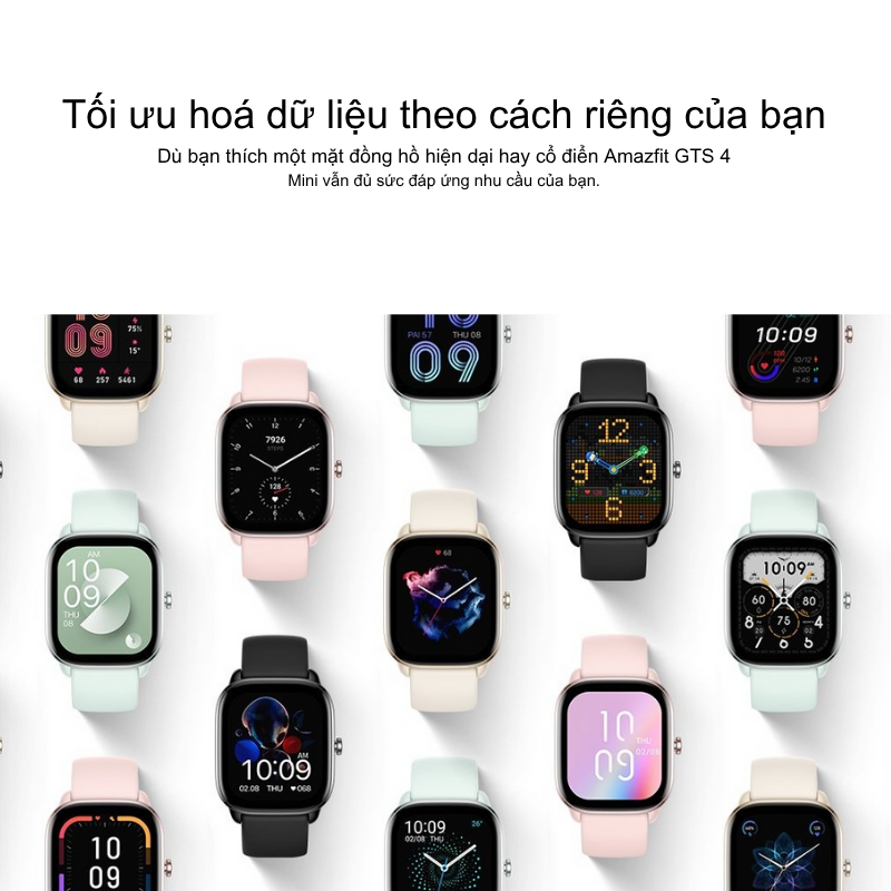 Đồng hồ thông minh Amazfit GTS 4 Mini - Thanh lịch tối giản, hiệu suất tối đa, đồng hành cùng bạn mỗi ngày Đồng hồ thông minh Amazfit GTS 4 Mini - Thanh lịch tối giản, hiệu suất tối đa, đồng hành cùng bạn mỗi ngày - Hình ảnh 9