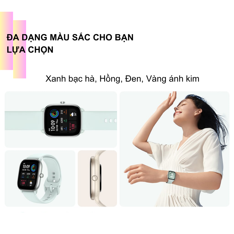 Đồng hồ thông minh Amazfit GTS 4 Mini - Thanh lịch tối giản, hiệu suất tối đa, đồng hành cùng bạn mỗi ngày Đồng hồ thông minh Amazfit GTS 4 Mini - Thanh lịch tối giản, hiệu suất tối đa, đồng hành cùng bạn mỗi ngày - Hình ảnh 5