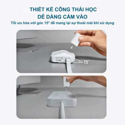 Ổ cắm điện USB Anker 20W 10in1 - A91F2: Trạm Sạc Đa Năng, Bảo Vệ Toàn Diện Cho Mọi Thiết Bị - Đơn giản hóa không gian làm việc và sạc của bạn với <strong>Ổ cắm điện USB Anker 20W 10in1 - A91F2</strong>. Thiết bị này tích hợp 10 cổng sạc và ổ cắm trong một thiết kế nhỏ gọn, bao gồm các cổng AC, USB-A và USB-C với công suất tổng 20W, đảm bảo mọi thiết bị của bạn luôn được cấp nguồn đầy đủ và nhanh chóng. Với công nghệ PowerIQ của Anker và hệ thống an toàn MultiProtect, <strong>USB Anker 10in1 A91F2</strong> không chỉ sạc hiệu quả mà còn bảo vệ thiết bị của bạn khỏi quá tải, quá nhiệt. Đây là giải pháp lý tưởng cho gia đình, văn phòng hoặc khi bạn cần một trung tâm năng lượng đa năng, an toàn, giúp mọi thứ gọn gàng và tiện lợi.