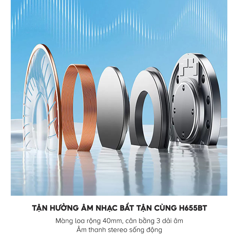 Tai Nghe Headphone HAVIT H655BT, Bluetooth 5.3, Chống Ồn ANC, Nghe Đến 65H - Hàng Chính Hãng Tai Nghe Headphone HAVIT H655BT, Bluetooth 5.3, Chống Ồn ANC, Nghe Đến 65H - Hàng Chính Hãng - Đắm chìm trong thế giới âm thanh tinh khiết và tận hưởng sự tự do không giới hạn với tai nghe headphone <strong>HAVIT H655BT</strong>. Đây là một cỗ máy âm thanh toàn diện, trang bị công nghệ chống ồn chủ động (ANC) mạnh mẽ, giúp bạn loại bỏ tạp âm môi trường để tập trung tuyệt đối. Điểm nhấn không tưởng là thời lượng pin lên đến 65 giờ, cho phép bạn sử dụng hàng tuần liền mà không cần sạc. Trải nghiệm kết nối không dây hoàn hảo với Bluetooth 5.3 và chất âm Hi-Res sống động. Với thiết kế gập gọn và đệm tai siêu mềm mại, <strong>HAVIT H655BT</strong> là lựa chọn tối thượng cho công việc, du lịch và thư giãn.