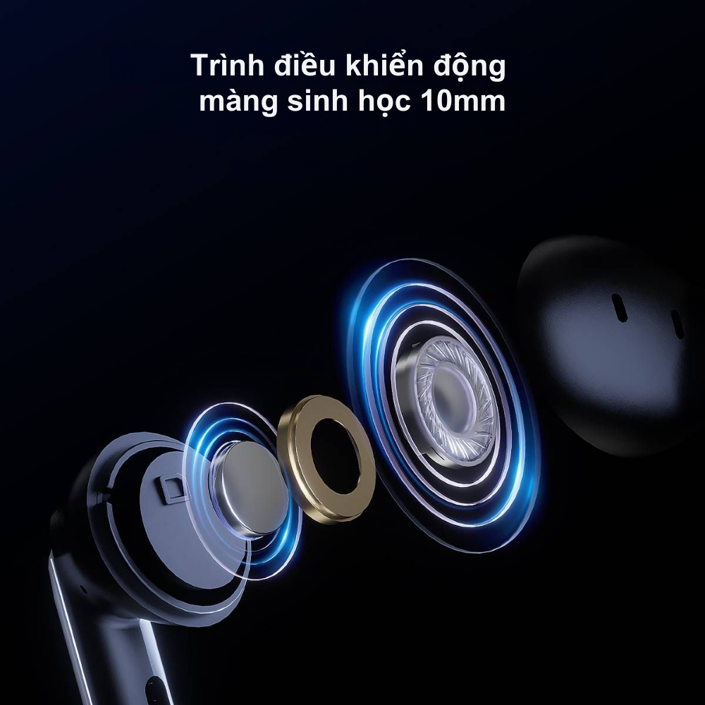 Tai nghe Bluetooth QCY T13 ANC2 - Chống Ồn Chủ Động ANC 28dB, Chống Ồn Gió, Đàm Thoại 4-Mic ENC Rõ Nét, Chính Hãng - Tận hưởng không gian âm nhạc riêng tư và cuộc gọi trong trẻo với <strong>Tai nghe Bluetooth QCY T13 ANC2</strong>. Được trang bị công nghệ Chống Ồn Chủ Động (ANC) sâu 28dB, sản phẩm giúp bạn đắm chìm hoàn toàn vào giai điệu yêu thích, loại bỏ mọi tạp âm xung quanh. Điểm đột phá là khả năng chống ồn gió lên đến 25km/h, đảm bảo âm thanh không bị rè nhiễu khi bạn di chuyển ngoài trời. Hệ thống 4-mic và công nghệ ENC mang lại chất lượng đàm thoại rõ nét vượt trội, giúp đối tác luôn nghe rõ giọng nói của bạn. Với thiết kế công thái học, pin bền bỉ và kết nối Bluetooth 5.3 ổn định, <strong>Tai nghe Bluetooth QCY T13 ANC2</strong> là lựa chọn hoàn hảo cho công việc và giải trí hàng ngày.