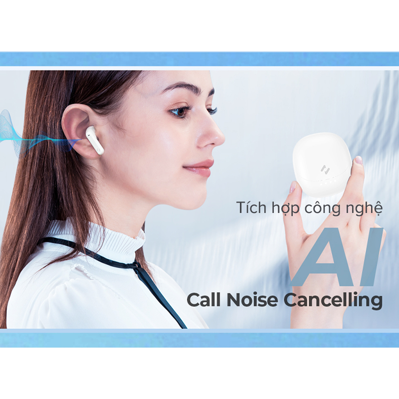Tai Nghe True Wireless HAVIT TW931, Bluetooth 5.4, Khử Ồn AI, Nghe Đến 6H - Hàng Chính Hãng Tai Nghe True Wireless HAVIT TW931, Bluetooth 5.4, Khử Ồn AI, Nghe Đến 6H - Hàng Chính Hãng - Khám phá sự tự do không dây và giao tiếp rõ ràng với tai nghe True Wireless <strong>HAVIT TW931</strong>. Sản phẩm đi tiên phong với công nghệ kết nối không dây thế hệ mới nhất Bluetooth 5.4, đảm bảo tín hiệu ổn định tuyệt đối và ghép nối tức thì. Công nghệ khử ồn cuộc gọi bằng AI lọc bỏ tạp âm hiệu quả, giúp giọng nói của bạn luôn trong trẻo và chuyên nghiệp trong mọi hoàn cảnh. Tận hưởng đến 26 giờ nghe nhạc cùng hộp sạc nhỏ gọn. Với thiết kế công thái học vừa vặn, mang lại cảm giác đeo thoải mái suốt cả ngày, <strong>HAVIT TW931</strong> là lựa chọn thông minh cho nhu cầu nghe nhạc và đàm thoại hàng ngày của bạn.