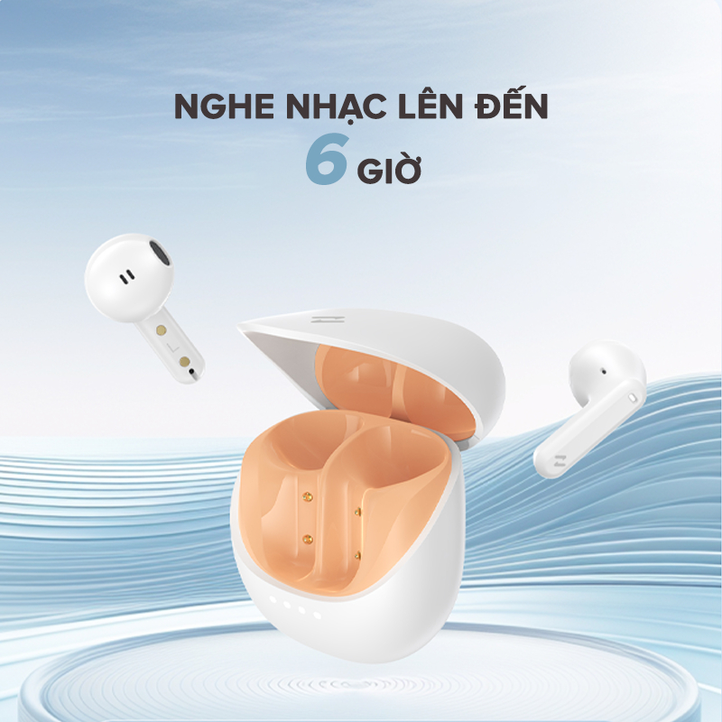 Tai Nghe True Wireless HAVIT TW931, Bluetooth 5.4, Khử Ồn AI, Nghe Đến 6H - Hàng Chính Hãng Tai Nghe True Wireless HAVIT TW931, Bluetooth 5.4, Khử Ồn AI, Nghe Đến 6H - Hàng Chính Hãng - Khám phá sự tự do không dây và giao tiếp rõ ràng với tai nghe True Wireless <strong>HAVIT TW931</strong>. Sản phẩm đi tiên phong với công nghệ kết nối không dây thế hệ mới nhất Bluetooth 5.4, đảm bảo tín hiệu ổn định tuyệt đối và ghép nối tức thì. Công nghệ khử ồn cuộc gọi bằng AI lọc bỏ tạp âm hiệu quả, giúp giọng nói của bạn luôn trong trẻo và chuyên nghiệp trong mọi hoàn cảnh. Tận hưởng đến 26 giờ nghe nhạc cùng hộp sạc nhỏ gọn. Với thiết kế công thái học vừa vặn, mang lại cảm giác đeo thoải mái suốt cả ngày, <strong>HAVIT TW931</strong> là lựa chọn thông minh cho nhu cầu nghe nhạc và đàm thoại hàng ngày của bạn.