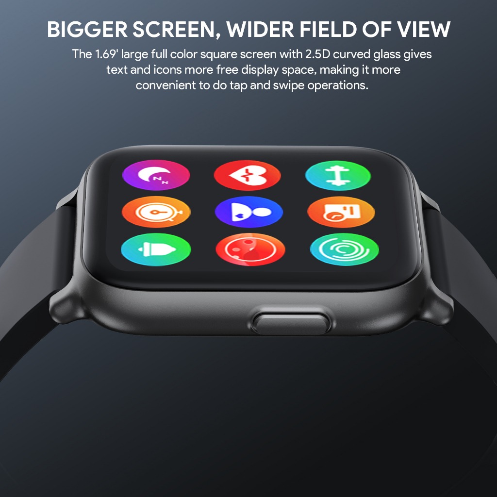 Đồng hồ thông minh AUKEY SW-1 Màn LCD 1,69 inch Thời gian chờ 25 ngày Kháng nước IP68 hỗ trợ iOS & Android Đồng hồ thông minh AUKEY SW-1 Màn LCD 1,69 inch Thời gian chờ 25 ngày Kháng nước IP68 hỗ trợ iOS & Android - <ul> <li class="irIKAp">Model: Đồng hồ thông minh AUKEY SW-1</li> <li class="irIKAp">Màn hình: Màn hình LCD 1,69 inch</li> <li class="irIKAp">Độ phân giải: 240 x 280p</li> <li class="irIKAp">Phiên bản Bluetooth : Bluetooth 5.0</li> <li class="irIKAp">Cảm biến: Cảm biến nhịp tim, cảm biến oxy máu, cảm biến G</li> <li class="irIKAp">Dung lượng pin: 200mAh</li> <li class="irIKAp">Tuổi thọ pin: Lên tới 25 ngày</li> <li class="irIKAp">Nhiệt độ hoạt động: -20°C – 45°C / -4°F – 113°F</li> <li class="irIKAp">Xếp hạng IP: IP68</li> <li class="irIKAp">Khả năng tương thích hệ thống: Android 5.5 / iOS 11 trở lên</li> <li class="irIKAp">Nền tảng đồng bộ hóa dữ liệu: Ứng dụng AUKEY Fit Pro</li> <li class="irIKAp">Kích thước thân đồng hồ: 4,4 x 3,65 x 1cm</li> <li class="irIKAp">Chiều rộng dây đeo đồng hồ: 2cm</li> <li class="irIKAp">Trọng lượng (bao gồm dây đeo đồng hồ): 34,2g</li> <li class="irIKAp">Có hổ trợ Tiếng Việt</li> </ul>