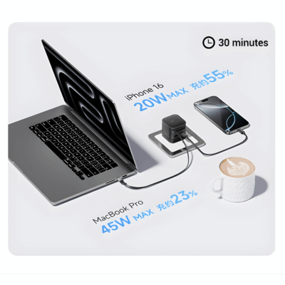 Củ Sạc Nhanh CukTech 67W GaN Charger (AD653W) Củ Sạc Nhanh CukTech 67W GaN Charger (AD653W) - <strong>CukTech 67W GaN Charger</strong> là củ sạc nhanh đa năng sử dụng công nghệ GaN tiên tiến, mang đến công suất sạc lên đến 67W trong một thiết kế nhỏ gọn. Với nhiều cổng sạc (thường là USB-A và Type C), <strong>CukTech 67W GaN Charger</strong> có thể nạp năng lượng hiệu quả cho smartphone, máy tính bảng và cả laptop. Công nghệ GaN giúp giảm kích thước và nhiệt độ hoạt động, đảm bảo hiệu suất sạc tối ưu và an toàn. Đây là lựa chọn lý tưởng cho những ai cần một củ sạc mạnh mẽ, tiện lợi cho mọi nhu cầu di chuyển và sử dụng hàng ngày. Trải nghiệm tốc độ sạc vượt trội với <strong>CukTech 67W GaN Charger</strong>!