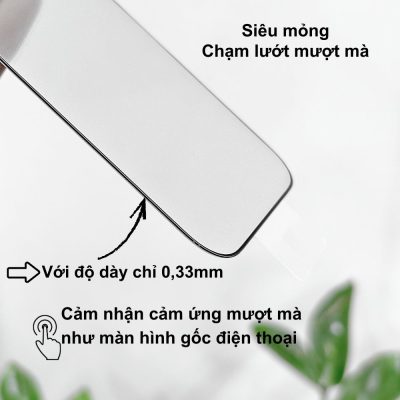 Kính Cường Lực Gor MA-83 Cho iPhone 17 Pro Max - Siêu Nét, Cảm Ứng Mượt Mà, Hạn Chế Vân Tay, Chống Va Đập Gor MA-83