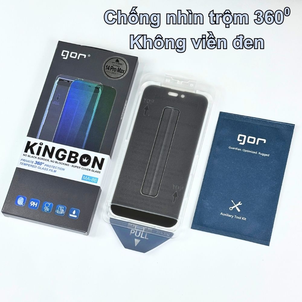 Kính Cường Lực Chống Nhìn Trộm Gor MA-86 Không Viền Đen – Kèm Khung Trợ Dán, Bảo Mật 360 Độ, Siêu Mượt Kính Cường Lực Chống Nhìn Trộm Gor MA-86 Không Viền Đen – Kèm Khung Trợ Dán, Bảo Mật 360 Độ, Siêu Mượt - Hình ảnh 3