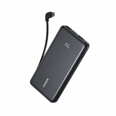 Pin Dự Phòng Anker Zolo 22.5W 10000mAh (Built-In USB-C) - Sạc Nhanh, Tiện Lợi (A110D)