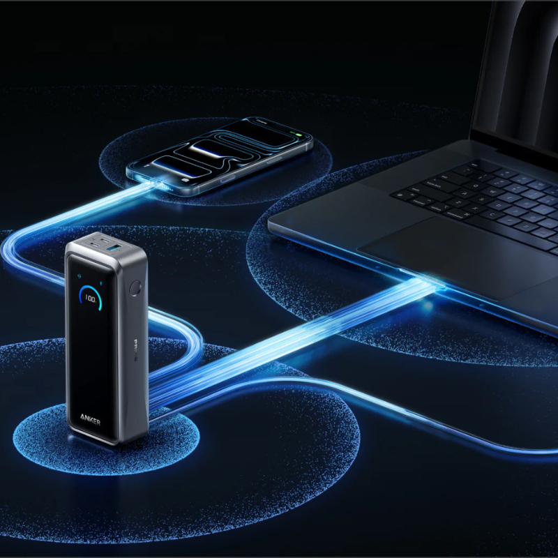 Sạc dự phòng Anker Prime A110A (26000mAh, 300W) – Năng lượng mạnh mẽ, sạc siêu tốc Sạc dự phòng Anker Prime A110A (26000mAh, 300W) – Năng lượng mạnh mẽ, sạc siêu tốc - Hình ảnh 7