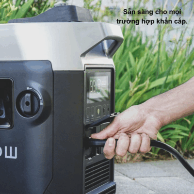 Pin phụ mở rộng EcoFlow DELTA Pro (3600Wh) – Tăng cường dung lượng cho EcoFlow DELTA Pro Pin phụ mở rộng EcoFlow DELTA Pro (3600Wh) – Tăng cường dung lượng cho EcoFlow DELTA Pro - Nâng tầm khả năng lưu trữ năng lượng của trạm sạc <strong>EcoFlow DELTA Pro</strong> với Pin phụ mở rộng 3600Wh. Phụ kiện thiết yếu này được thiết kế để tích hợp liền mạch, giúp bạn nhân đôi hoặc gấp ba dung lượng pin của hệ thống <strong>EcoFlow DELTA Pro</strong> của mình. Với dung lượng bổ sung đáng kể, bạn có thể cấp nguồn cho các thiết bị gia đình, công cụ chuyên nghiệp hoặc sử dụng trong những chuyến đi dài ngày mà không lo hết điện. <strong>EcoFlow DELTA Pro</strong> Add-on Battery là giải pháp hoàn hảo để đạt được sự tự chủ năng lượng tối đa. Đừng giới hạn bản thân, hãy mở rộng khả năng của <strong>EcoFlow DELTA Pro</strong> ngay hôm nay!