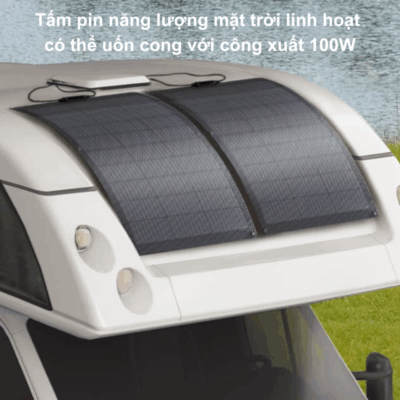 Tấm pin năng lượng mặt trời EcoFlow 100W – Mạnh Mẽ, Gọn Nhẹ Cho Năng Lượng Mọi Nơi Tấm pin năng lượng mặt trời EcoFlow 100W – Mạnh Mẽ, Gọn Nhẹ Cho Năng Lượng Mọi Nơi - Tận hưởng nguồn năng lượng sạch không giới hạn với <strong>Tấm pin năng lượng mặt trời EcoFlow 100W</strong>. Được thiết kế tối ưu cho tính di động và hiệu suất, tấm pin này là người bạn đồng hành lý tưởng cho mọi chuyến cắm trại, dã ngoại, hoặc là giải pháp dự phòng đáng tin cậy tại nhà. Với khả năng gập gọn tiện lợi và trọng lượng nhẹ, bạn có thể dễ dàng mang theo <strong>Tấm pin năng lượng mặt trời EcoFlow</strong> và lắp đặt nhanh chóng. Công nghệ tế bào đơn tinh thể đảm bảo hiệu suất chuyển đổi cao, giúp sạc đầy các trạm điện di động EcoFlow và thiết bị của bạn một cách nhanh chóng và hiệu quả. Chọn <strong>Tấm pin năng lượng mặt trời EcoFlow 100W</strong> để trải nghiệm sự tự do năng lượng.