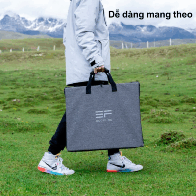 Tấm pin năng lượng mặt trời EcoFlow 110W – Giải Pháp Năng Lượng Di Động Hiệu Quả Tấm pin năng lượng mặt trời EcoFlow 110W – Giải Pháp Năng Lượng Di Động Hiệu Quả - Khám phá sự tiện lợi và độc lập năng lượng với <strong>tấm pin năng lượng mặt trời EcoFlow 110W</strong>. Đây là lựa chọn hoàn hảo cho những ai yêu thích khám phá, cắm trại, hoặc cần nguồn điện dự phòng đáng tin cậy. Với thiết kế gập gọn và trọng lượng nhẹ, <strong>tấm pin năng lượng mặt trời EcoFlow</strong> dễ dàng mang theo và lắp đặt ở bất cứ đâu. Sản phẩm sử dụng công nghệ tiên tiến để tối ưu hóa hiệu suất chuyển đổi ánh sáng mặt trời thành điện năng, đảm bảo các trạm điện di động EcoFlow và thiết bị của bạn luôn được sạc đầy. Đầu tư vào <strong>tấm pin năng lượng mặt trời EcoFlow 110W</strong> là bạn đang chọn giải pháp năng lượng sạch, bền vững và hiệu quả.