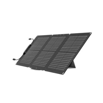 Tấm pin năng lượng mặt trời EcoFlow 60W – Nhỏ Gọn, Tiện Lợi Cho Mọi Hành Trình - Khám phá sự tự do năng lượng với <strong>Tấm pin năng lượng mặt trời EcoFlow 60W</strong>, giải pháp lý tưởng cho các nhu cầu năng lượng di động cơ bản. Với thiết kế siêu nhỏ gọn và trọng lượng cực nhẹ, tấm pin này là người bạn đồng hành hoàn hảo cho những chuyến đi dã ngoại, cắm trại ngắn ngày hoặc sử dụng khẩn cấp. <strong>Tấm pin năng lượng mặt trời EcoFlow</strong> dễ dàng gập gọn và mang theo, cung cấp nguồn điện sạch mọi lúc mọi nơi. Tích hợp công nghệ tế bào đơn tinh thể, sản phẩm đảm bảo hiệu suất chuyển đổi cao, giúp bạn sạc các trạm điện di động EcoFlow nhỏ hơn và các thiết bị điện tử cá nhân một cách hiệu quả. Chọn <strong>Tấm pin năng lượng mặt trời EcoFlow 60W</strong> để trải nghiệm sự tiện lợi tối đa.