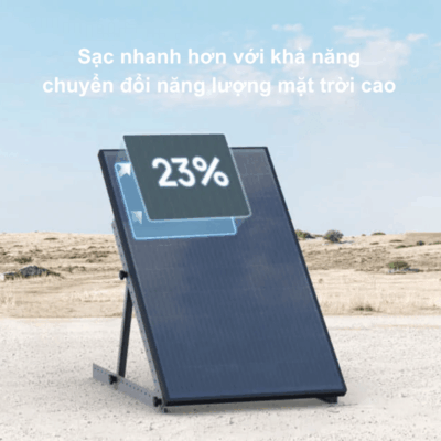 Tấm pin năng lượng mặt trời EcoFlow Rigid 100W - Giải Pháp Năng Lượng Di Động, Hiệu Quả và Bền Bỉ Tấm pin năng lượng mặt trời EcoFlow Rigid 100W - Giải Pháp Năng Lượng Di Động, Hiệu Quả và Bền Bỉ - <strong>EcoFlow Rigid</strong> 100W là tấm pin năng lượng mặt trời nhỏ gọn, mạnh mẽ, lý tưởng cho các nhu cầu năng lượng di động và hệ thống off-grid cỡ nhỏ. Với công suất 100W, <strong>EcoFlow Rigid</strong> cung cấp nguồn điện sạch ổn định cho xe RV, thuyền, cắm trại hoặc các hệ thống dự phòng khẩn cấp. Sản phẩm được chế tạo từ vật liệu bền bỉ, chống chịu thời tiết khắc nghiệt và đạt hiệu suất chuyển đổi cao. Dễ dàng lắp đặt và tích hợp với các trạm điện EcoFlow, <strong>EcoFlow Rigid</strong> 100W là lựa chọn hoàn hảo cho những ai tìm kiếm sự tiện lợi và độc lập về năng lượng.