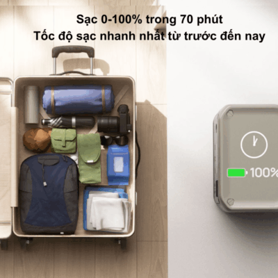 Trạm sạc dự phòng di động EcoFlow RIVER 2 Pro (768Wh) - Năng lượng di động mạnh mẽ, bền bỉ cho mọi hành trình Trạm sạc dự phòng di động EcoFlow RIVER 2 Pro (768Wh) - Năng lượng di động mạnh mẽ, bền bỉ cho mọi hành trình - Trải nghiệm sức mạnh vượt trội với Trạm sạc dự phòng di động EcoFlow RIVER 2 Pro (768Wh). Với dung lượng 768Wh và công suất đầu ra AC 800W (X-Boost lên 1600W), thiết bị này dễ dàng cấp nguồn cho hầu hết các thiết bị của bạn, từ laptop, tủ lạnh mini đến các công cụ điện. Pin LiFePO4 bền bỉ, sạc siêu nhanh chỉ trong 70 phút, và thiết kế gọn nhẹ, <strong>EcoFlow River 2</strong> Pro là giải pháp năng lượng hoàn hảo cho cắm trại, làm việc từ xa, sinh hoạt ngoài trời hay ứng phó khẩn cấp, đảm bảo bạn luôn có đủ năng lượng mọi lúc mọi nơi.