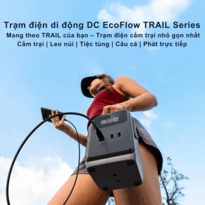 Trạm sạc di động EcoFlow Trail 200 DC (192Wh, 220W) – Năng lượng không giới hạn cho mọi hành trình Trạm sạc di động EcoFlow Trail 200 DC (192Wh, 220W) – Năng lượng không giới hạn cho mọi hành trình - Trạm sạc di động <strong>EcoFlow Trail 200 DC</strong> là giải pháp năng lượng tối ưu cho những ai yêu thích khám phá và cần nguồn điện đáng tin cậy. Với dung lượng 192Wh và công suất đầu ra 220W, thiết bị này cung cấp đủ năng lượng cho các thiết bị di động, đèn chiếu sáng, quạt nhỏ và nhiều hơn nữa. Thiết kế nhỏ gọn, dễ dàng mang theo, <strong>EcoFlow Trail 200 DC</strong> đảm bảo bạn luôn sẵn sàng cho mọi chuyến đi mà không lo hết pin. Khám phá sự tiện lợi và hiệu quả của <strong>EcoFlow Trail 200 DC</strong> ngay hôm nay!