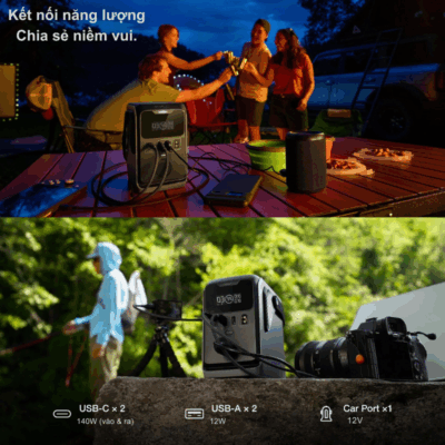 Trạm sạc di động EcoFlow Trail 300 DC (288Wh, 300W) – Năng lượng di động tối ưu cho chuyến đi Trạm sạc di động EcoFlow Trail 300 DC (288Wh, 300W) – Năng lượng di động tối ưu cho chuyến đi - Khám phá sự tự do năng lượng với <strong>Trạm sạc di động EcoFlow Trail 300 DC</strong>. Với dung lượng 288Wh và công suất 300W, thiết bị nhỏ gọn này là nguồn điện lý tưởng cho các chuyến cắm trại, dã ngoại, nhiếp ảnh ngoài trời và các hoạt động di động. <strong>EcoFlow Trail 300 DC</strong> cung cấp khả năng cấp nguồn cho nhiều thiết bị DC và USB cùng lúc, với công nghệ sạc nhanh, đảm bảo các thiết bị của bạn luôn sẵn sàng. Trải nghiệm sự tiện lợi, tin cậy và hiệu quả trong mọi cuộc phiêu lưu, mang lại nguồn điện đáng tin cậy khi bạn cần nhất.