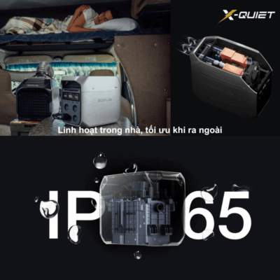 Trạm sạc dự phòng di động EcoFlow Delta 3 (1024Wh 1800W) – Nguồn năng lượng không giới hạn cho mọi chuyến đi Trạm sạc dự phòng di động EcoFlow Delta 3 (1024Wh 1800W) – Nguồn năng lượng không giới hạn cho mọi chuyến đi - Trạm sạc dự phòng di động <strong>EcoFlow Delta 3</strong> là giải pháp năng lượng hoàn hảo cho mọi nhu cầu của bạn, từ cắm trại, dã ngoại đến các công việc cần nguồn điện di động. Với dung lượng 1024Wh và công suất đầu ra 1800W, <strong>EcoFlow Delta 3</strong> cung cấp nguồn điện ổn định cho nhiều thiết bị cùng lúc. Công nghệ sạc X-Stream siêu nhanh giúp bạn sẵn sàng cho mọi hành trình chỉ trong thời gian ngắn. Tận hưởng sự tự do và yên tâm với nguồn năng lượng đáng tin cậy này.