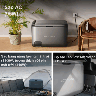 EcoFlow GLACIER Classic 35L – Tủ lạnh & Máy làm đá di động nhỏ gọn, siêu tốc EcoFlow GLACIER Classic 35L – Tủ lạnh & Máy làm đá di động nhỏ gọn, siêu tốc - Giới thiệu <strong>EcoFlow GLACIER Classic</strong> 35L, tủ lạnh kiêm máy làm đá di động nhỏ gọn, mạnh mẽ, mang đến khả năng làm lạnh và đông đá nhanh chóng vượt trội. Với công nghệ máy nén tiên tiến, <strong>EcoFlow GLACIER Classic</strong> có thể làm lạnh từ 30°C xuống 0°C chỉ trong 15-20 phút và sản xuất đá viên chỉ trong 12 phút. Dung tích 35 lít lý tưởng cho các chuyến đi cá nhân, cặp đôi, hay những chuyến dã ngoại ngắn ngày. Tích hợp pin cắm ngoài tùy chọn, cổng USB-C và điều khiển qua ứng dụng, <strong>EcoFlow GLACIER Classic</strong> là giải pháp làm lạnh hoàn hảo, giữ cho thực phẩm và đồ uống của bạn luôn tươi mát và sẵn sàng mọi lúc mọi nơi.