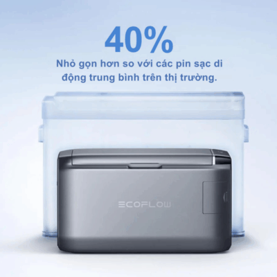 EcoFlow GLACIER Classic 55L – Tủ lạnh & Máy làm đá di động nhanh nhất thế giới EcoFlow GLACIER Classic 55L – Tủ lạnh & Máy làm đá di động nhanh nhất thế giới - Giới thiệu <strong>EcoFlow GLACIER Classic</strong>, tủ lạnh kiêm máy làm đá di động 55L đột phá, mang đến khả năng làm lạnh và đông đá nhanh chóng nhất thế giới. Với máy nén tích hợp mạnh mẽ, <strong>EcoFlow GLACIER Classic</strong> có thể làm lạnh từ 30°C xuống 0°C chỉ trong 15-20 phút và làm đá viên trong 12 phút. Dung tích lớn 55 lít phù hợp cho mọi chuyến dã ngoại, cắm trại, hay tiệc BBQ ngoài trời. Tích hợp pin cắm ngoài tùy chọn, cổng USB-C và khả năng điều khiển qua ứng dụng, <strong>EcoFlow GLACIER Classic</strong> là giải pháp làm lạnh tối ưu, giúp thực phẩm và đồ uống của bạn luôn tươi ngon và mát lạnh mọi lúc mọi nơi.