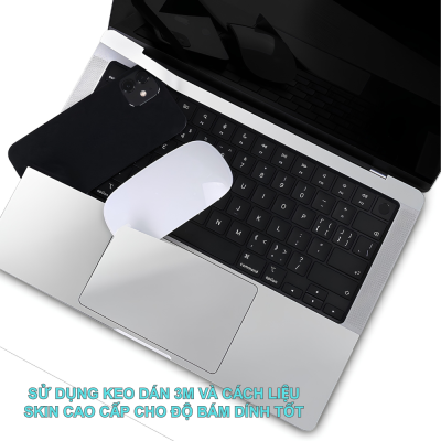 Bộ Dán Full Skin 5in1 JRC Cho Macbook Air/ Pro (M1-M5) – Bảo Vệ Toàn Diện, Chất Liệu 3M Controltac Cao Cấp Bộ Dán Full Skin 5in1 JRC