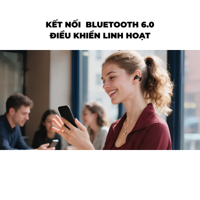 Tai nghe Bluetooth thể thao Anker Soundcore C50i - Open-Ear FlexiClip, Driver 12mm, LDAC, Bluetooth 6.0, IP55, Pin 28 giờ Tai nghe Bluetooth thể thao Anker Soundcore C50i - Open-Ear FlexiClip, Driver 12mm, LDAC, Bluetooth 6.0, IP55, Pin 28 giờ - <strong>C50i</strong> là tai nghe Bluetooth thể thao Anker Soundcore sở hữu thiết kế Open-Ear FlexiClip gọn nhẹ, trọng lượng chỉ khoảng 5,5g mỗi bên, mang lại cảm giác đeo thoải mái khi vận động hoặc sử dụng trong thời gian dài. C50i được trang bị driver Dynamic 12mm cho âm thanh rõ ràng, âm bass mạnh mẽ, hỗ trợ codec LDAC và Bluetooth 6.0 cho kết nối ổn định. Tai nghe có micro kép tích hợp AI, kháng bụi và nước chuẩn IP55, thời lượng pin lên đến 7 giờ cho tai nghe và 28 giờ khi kết hợp hộp sạc. C50i cũng hỗ trợ sạc nhanh qua USB-C, chỉ 10 phút sạc cho khoảng 2 giờ sử dụng