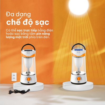 Đèn Sạc Led Comet CRL3103S -20 Bóng LED Siêu Sáng, Thời Gian Sử Dụng Lên Đến 25 Giờ, Tiện Lợi Khi Mất Điện Đèn Sạc Led Comet CRL3103S -20 Bóng LED Siêu Sáng, Thời Gian Sử Dụng Lên Đến 25 Giờ, Tiện Lợi Khi Mất Điện - Bạn đang tìm kiếm một giải pháp chiếu sáng dự phòng hiệu quả, an toàn và bền bỉ cho gia đình mỗi khi gặp sự cố mất điện đột ngột? Đèn sạc led Comet <strong>CRL3103S</strong> chính là sự lựa chọn hoàn hảo dành cho bạn. Được trang bị tới 20 bóng LED siêu sáng màu trắng, sản phẩm mang lại nguồn ánh sáng mạnh mẽ nhưng vô cùng tiết kiệm điện. Điểm ưu việt của <strong>CRL3103S</strong> là thời gian sử dụng linh hoạt từ 1 đến 25 giờ tùy theo chế độ sáng, đáp ứng trọn vẹn nhu cầu chiếu sáng trong nhiều giờ liền. Hoạt động ổn định với dải điện áp 220-240V/50-60Hz và thời gian sạc từ 20 đến 24 giờ, đèn sạc <strong>CRL3103S</strong> là thiết bị thiết yếu không thể thiếu trong mọi ngôi nhà hiện đại.