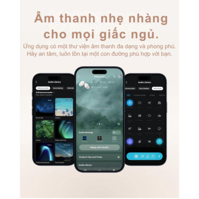Tai Nghe Ngủ Anker Soundcore Sleep A30 - D1301 - Driver 4.6mm, Siêu Nhẹ 3g, Chống Ồn 4 Lớp, Thiết Kế Cho Người Nằm Nghiêng - Hàng Chính Hãng Tai Nghe Ngủ Anker Soundcore Sleep A30 - D1301 - Driver 4.6mm, Siêu Nhẹ 3g, Chống Ồn 4 Lớp, Thiết Kế Cho Người Nằm Nghiêng - Hàng Chính Hãng - <strong>Soundcore Sleep A30</strong> là giải pháp công nghệ hoàn hảo dành riêng cho giấc ngủ, giúp bạn loại bỏ hoàn toàn nỗi lo về tiếng ồn môi trường. Với trọng lượng siêu nhẹ chỉ khoảng 3g mỗi bên tai và thiết kế In-ear siêu mỏng, <strong>Soundcore Sleep A30</strong> mang lại cảm giác đeo "tựa như không", đặc biệt thoải mái ngay cả khi bạn nằm nghiêng. Sản phẩm sở hữu driver dynamic 4.6mm được tinh chỉnh đặc biệt để tái tạo âm thanh thư giãn chi tiết, kết hợp cùng hệ thống chống ồn 4 lớp tiên tiến giúp giảm thiểu tạp âm lên đến 35dB. Ngoài ra, <strong>Soundcore Sleep A30</strong> còn hỗ trợ kết nối Bluetooth 5.2 ổn định và ứng dụng Soundcore với kho âm thanh trắng phong phú, giúp bạn dễ dàng chìm vào giấc ngủ sâu và ngon hơn mỗi đêm. Đây chắc chắn là thiết bị chăm sóc sức khỏe không thể thiếu trong cuộc sống hiện đại.