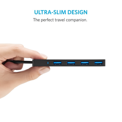 Bộ Chia Cổng USB Hub Anker A7516 Ultra Slim - 4 Cổng USB 3.0 Tốc Độ Cao 5Gbps, Thiết Kế Siêu Mỏng, Độ Bền Vượt Trội - <p class="ng-star-inserted"><strong class="ng-star-inserted"><span class="ng-star-inserted">Bộ Chia Cổng USB Hub Anker A7516 Ultra Slim</span></strong><span class="ng-star-inserted"> là giải pháp mở rộng kết nối hoàn hảo cho những dòng máy tính xách tay, Macbook hay iMac hiện đại vốn bị hạn chế về cổng cắm. Với mã hiệu </span><strong class="ng-star-inserted"><span class="ng-star-inserted">Anker A7516</span></strong><span class="ng-star-inserted">, thiết bị này cho phép bạn biến một cổng USB duy nhất thành bốn cổng USB 3.0 tốc độ cao, hỗ trợ truyền tải dữ liệu lên đến 5Gbps – nhanh gấp 10 lần so với chuẩn USB 2.0 cũ. Thiết kế siêu mỏng (Ultra Slim) cùng trọng lượng nhẹ giúp </span><strong class="ng-star-inserted"><span class="ng-star-inserted">Anker A7516</span></strong><span class="ng-star-inserted"> dễ dàng nằm gọn trong túi xách hoặc túi quần, cực kỳ tiện lợi cho người dùng thường xuyên di chuyển. Sản phẩm được hoàn thiện từ vật liệu cao cấp, có khả năng chịu nhiệt tốt và độ bền bỉ cao, đảm bảo kết nối luôn ổn định cho chuột, bàn phím, ổ cứng di động và nhiều thiết bị ngoại vi khác.</span></p> <hr class="ng-star-inserted" />