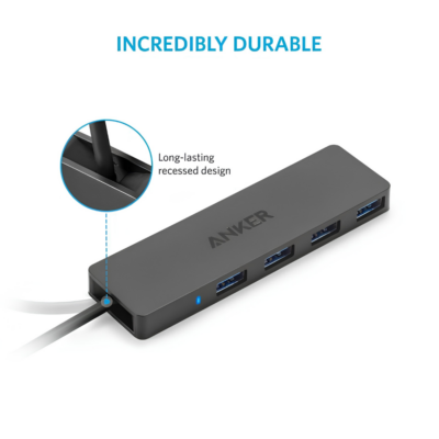 Bộ Chia Cổng USB Hub Anker A7516 Ultra Slim - 4 Cổng USB 3.0 Tốc Độ Cao 5Gbps, Thiết Kế Siêu Mỏng, Độ Bền Vượt Trội - <p class="ng-star-inserted"><strong class="ng-star-inserted"><span class="ng-star-inserted">Bộ Chia Cổng USB Hub Anker A7516 Ultra Slim</span></strong><span class="ng-star-inserted"> là giải pháp mở rộng kết nối hoàn hảo cho những dòng máy tính xách tay, Macbook hay iMac hiện đại vốn bị hạn chế về cổng cắm. Với mã hiệu </span><strong class="ng-star-inserted"><span class="ng-star-inserted">Anker A7516</span></strong><span class="ng-star-inserted">, thiết bị này cho phép bạn biến một cổng USB duy nhất thành bốn cổng USB 3.0 tốc độ cao, hỗ trợ truyền tải dữ liệu lên đến 5Gbps – nhanh gấp 10 lần so với chuẩn USB 2.0 cũ. Thiết kế siêu mỏng (Ultra Slim) cùng trọng lượng nhẹ giúp </span><strong class="ng-star-inserted"><span class="ng-star-inserted">Anker A7516</span></strong><span class="ng-star-inserted"> dễ dàng nằm gọn trong túi xách hoặc túi quần, cực kỳ tiện lợi cho người dùng thường xuyên di chuyển. Sản phẩm được hoàn thiện từ vật liệu cao cấp, có khả năng chịu nhiệt tốt và độ bền bỉ cao, đảm bảo kết nối luôn ổn định cho chuột, bàn phím, ổ cứng di động và nhiều thiết bị ngoại vi khác.</span></p> <hr class="ng-star-inserted" />